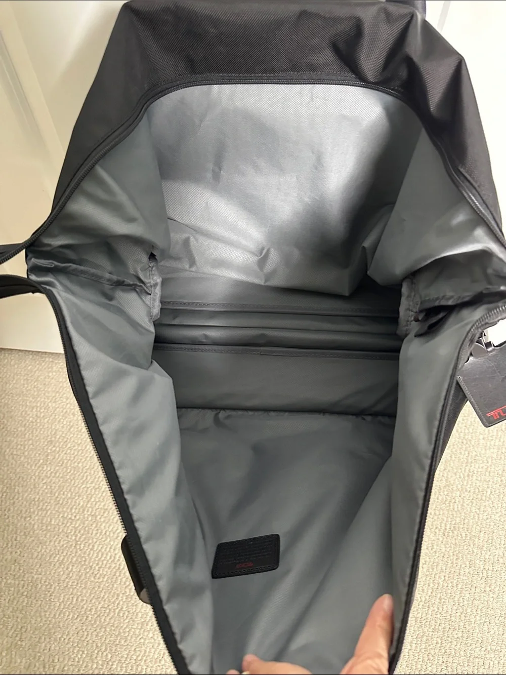 TUMI Alpha II Expandable Duffle Bag Black